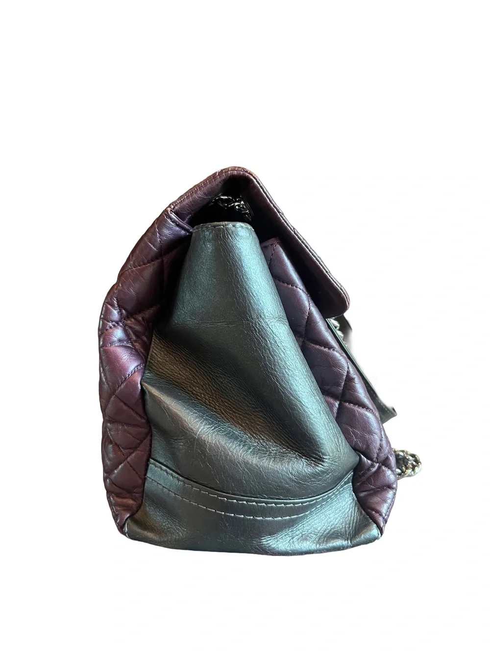 Chanel Fall 2012 Purple Lady Pearly Tote 17 Series Lambskin Karl Lagerfeld